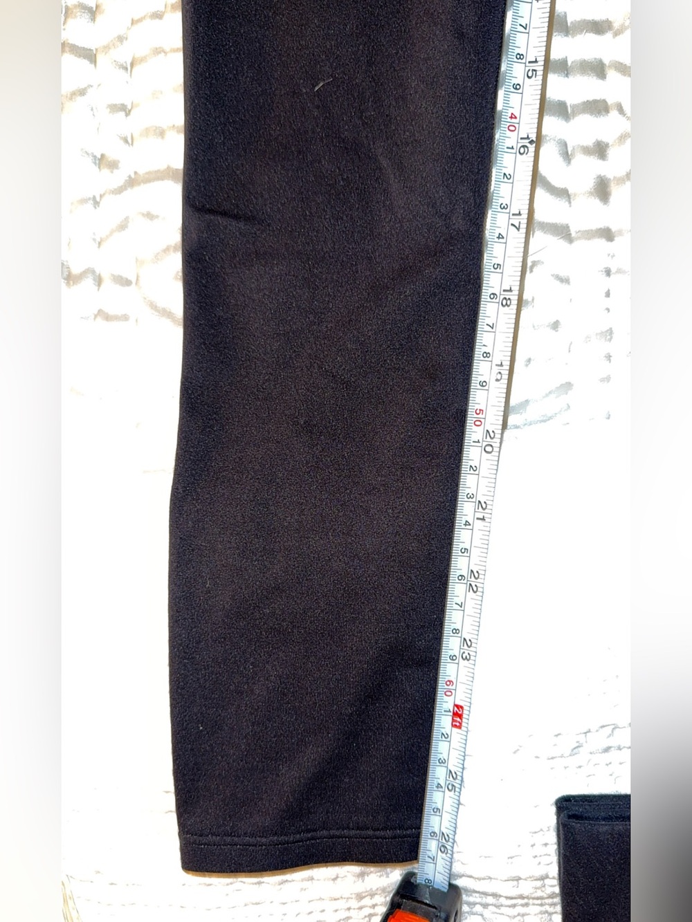 SPANX Booty Boost Active Leggings Very Black Full Length XS Pristine 50124R - Picture 16 of 16